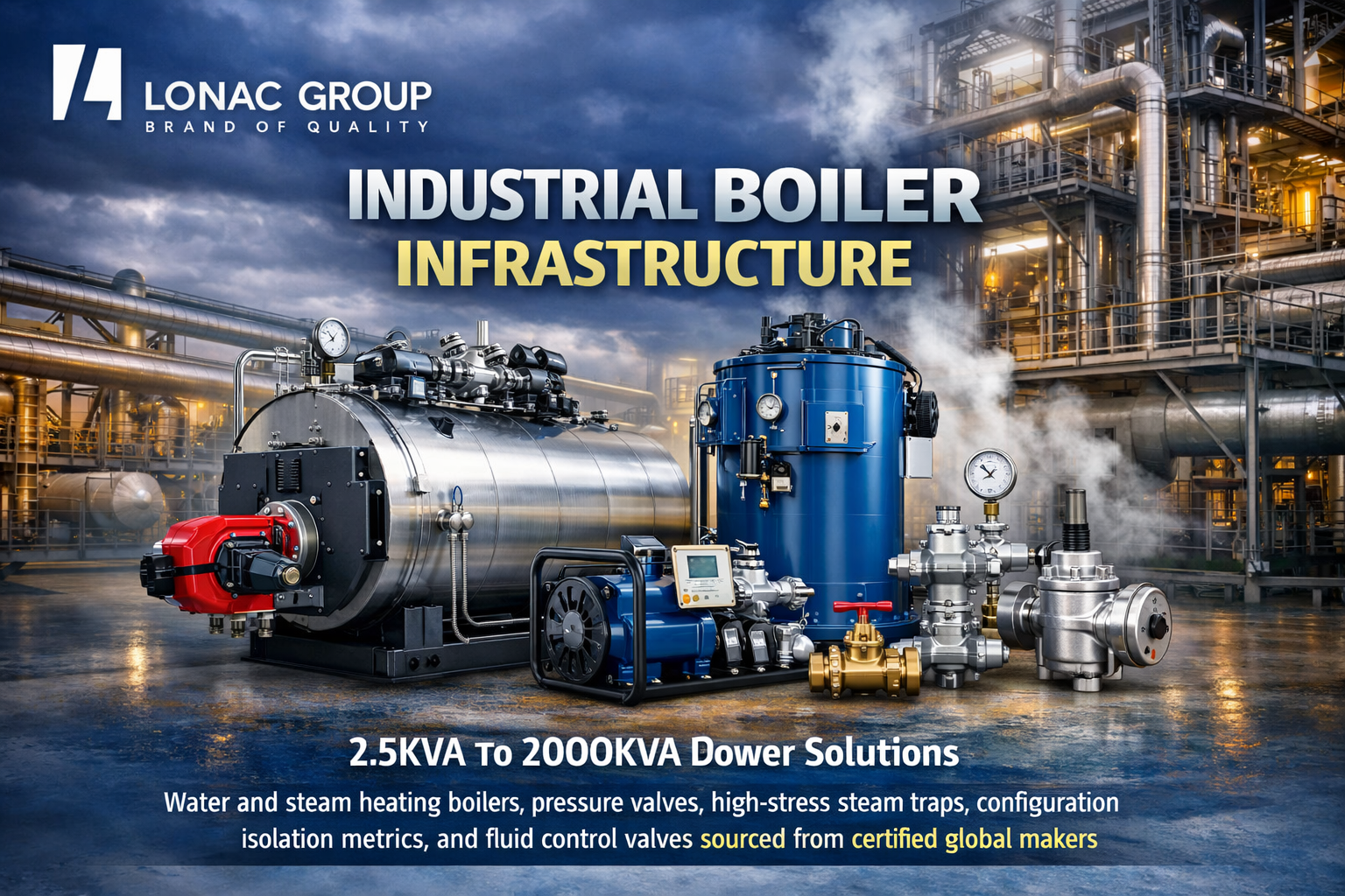 Industrial Boiler Frame